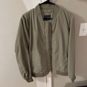 H&M Olive Bomber Jacket